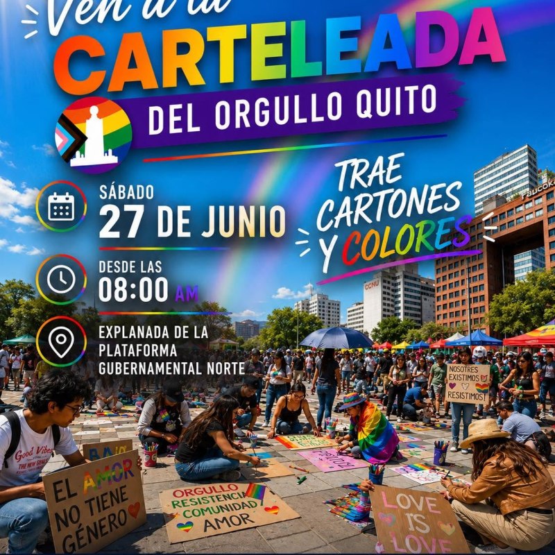 Espacios colaborativos y diversidad: El Orgullo Quito 2026 convoca a profesionales y aliados a su jornada de&nbsp;cocreación
