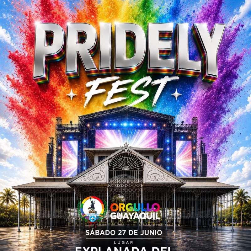 Un escenario de élite para la diversidad: El Orgullo Guayaquil se celebrará en el Palacio de&nbsp;Cristal.