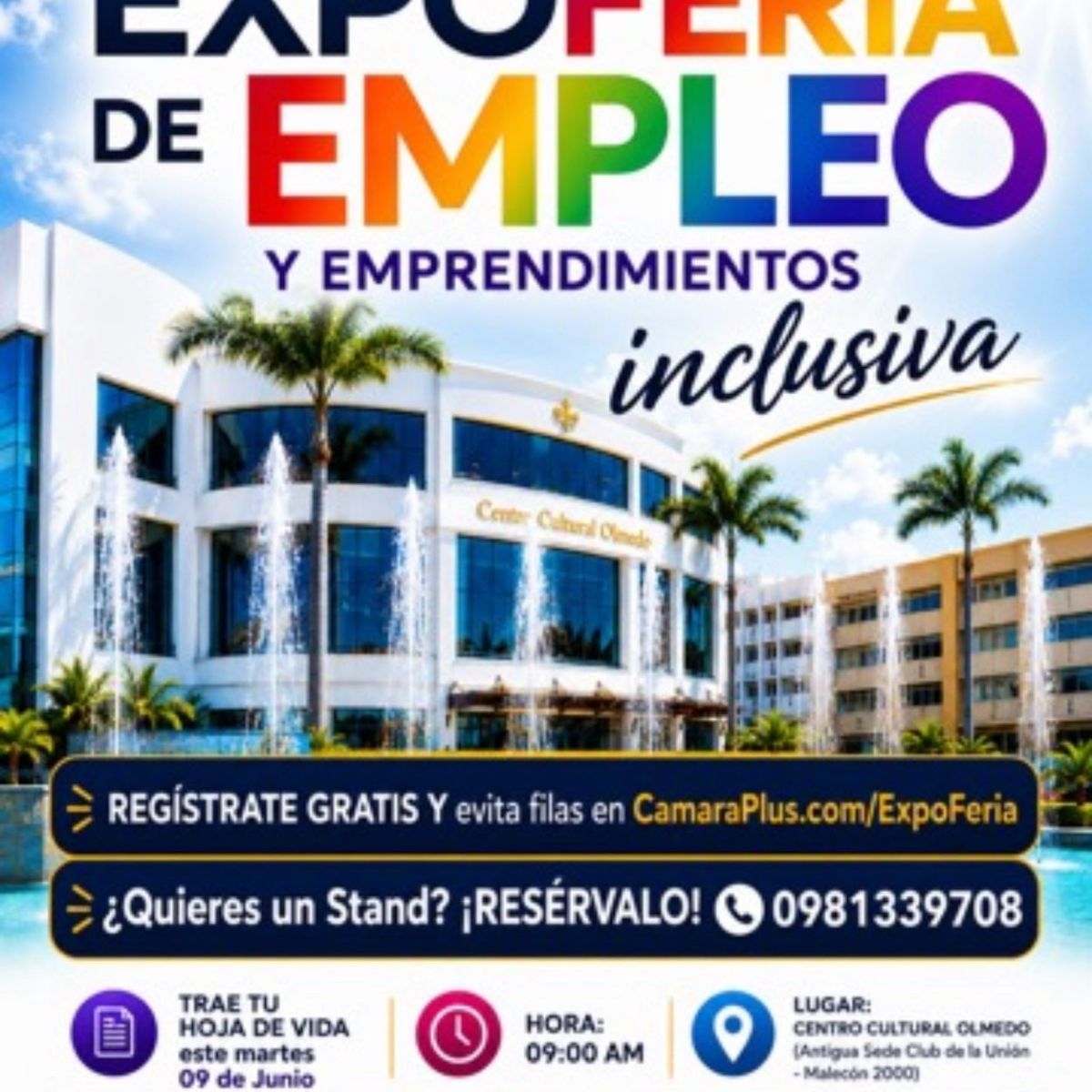 Primera feria de empleo y emprendimientos LGBT+ en&nbsp;Guayaquil